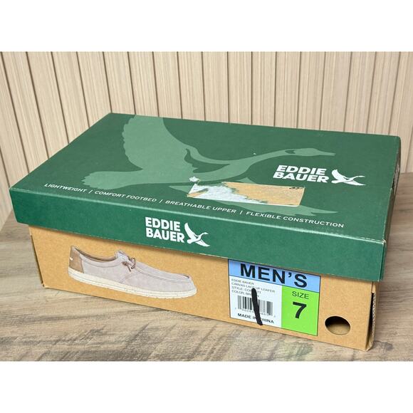 Eddie Bauer Canvas Lace-Up Loafer Size 7 Corbette - Picture 10 of 10